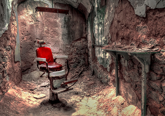 Barber Chair at the Penitentiary