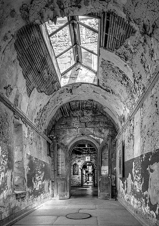 Corridor at the State Penitentiary